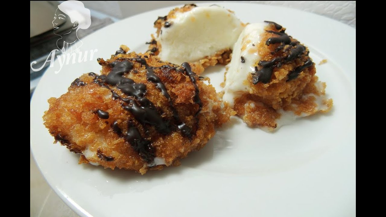 Frittiertes Eis/Kizarmis dondurma/meinerezepte