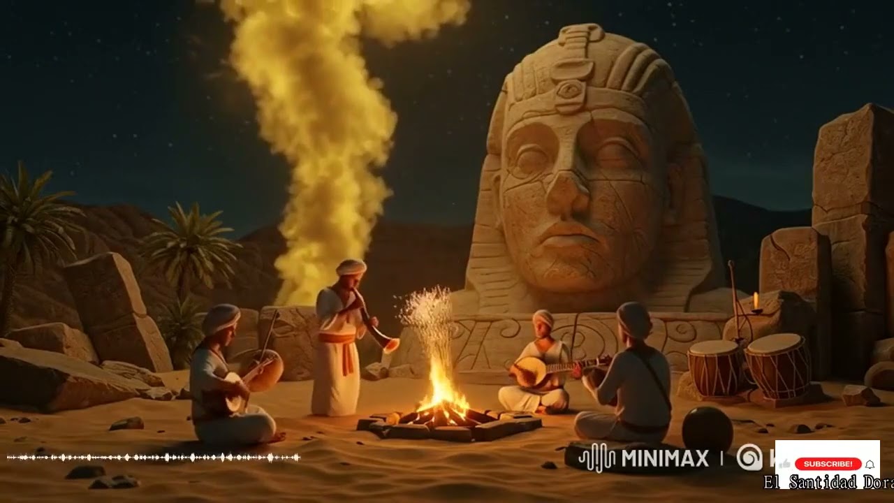 29 El Viento Antiguo The rebab leads this mystical track, supported by harp-like lyres, handpan bo