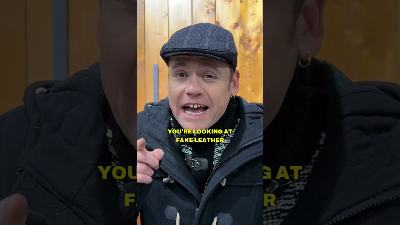 3 быстрых способа отличить настоящую кожу (чтобы вас не обманули) 🏍️🤎