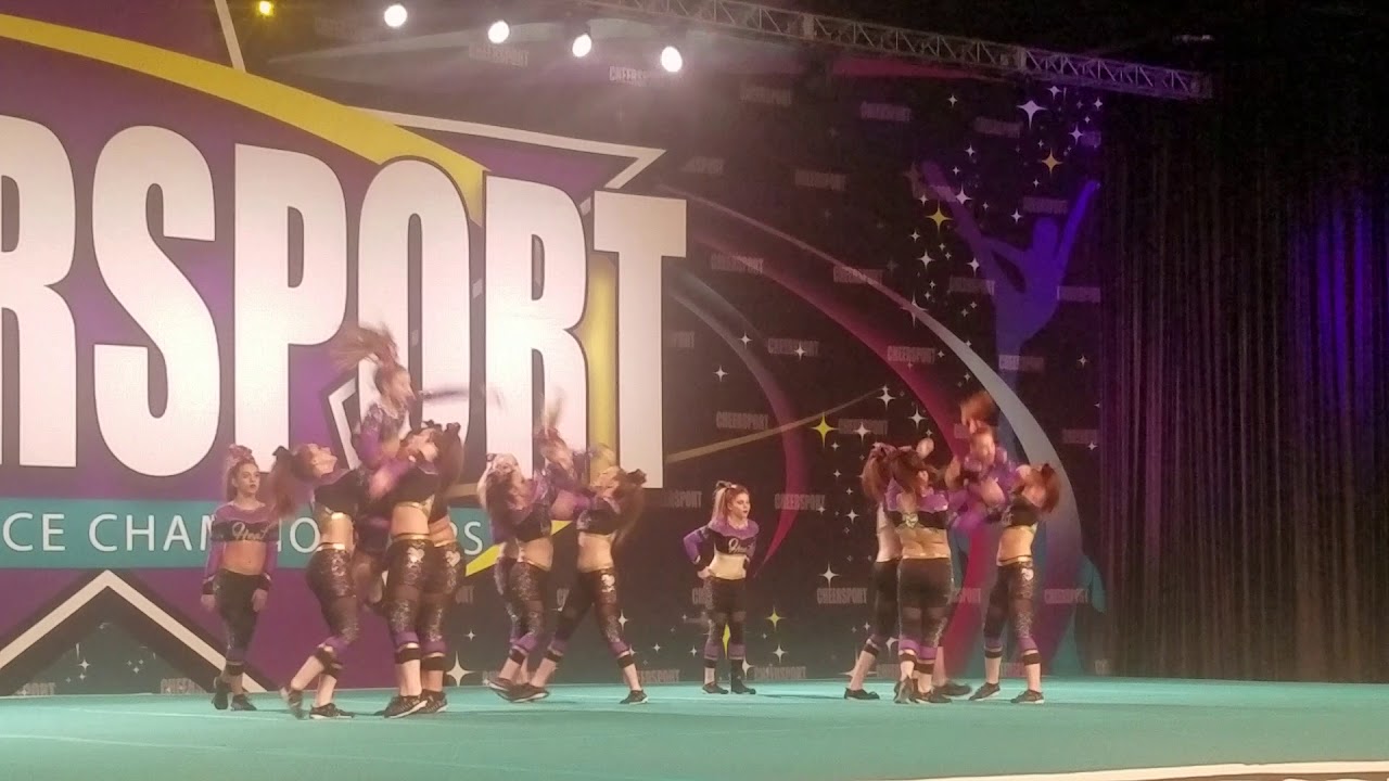 Elite Heat Rose Gold Cheersport 2018
