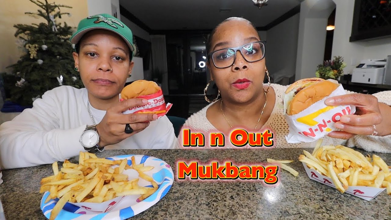 IN-N-OUT MUKBANG WITH MY MISERABLE WIFE (VERY PETTY)