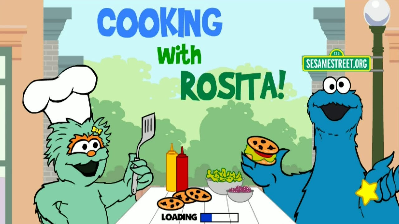 Sesame Street Cooking With Rosita and Cookie Monster