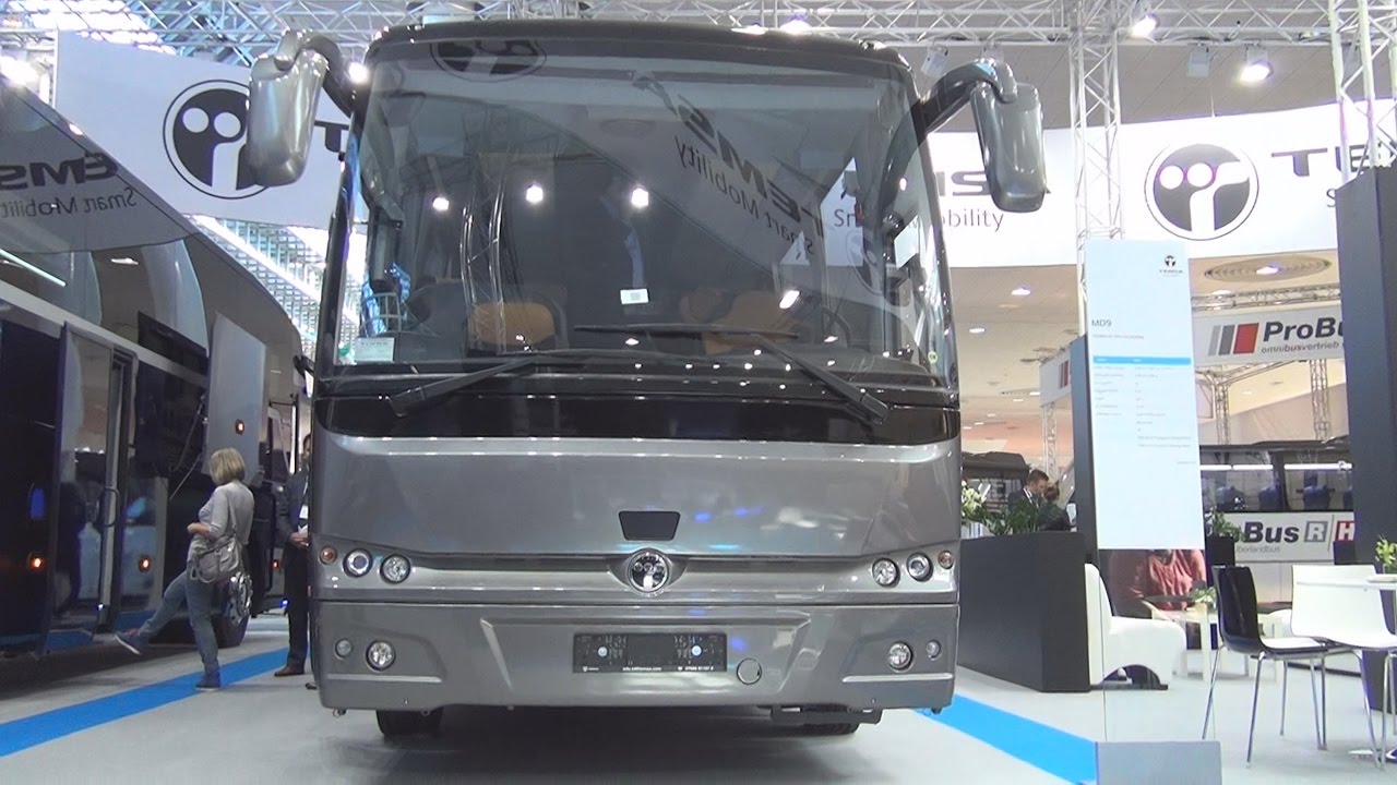 Temsa MD9 Bus (2017) Exterior and Interior in 3D