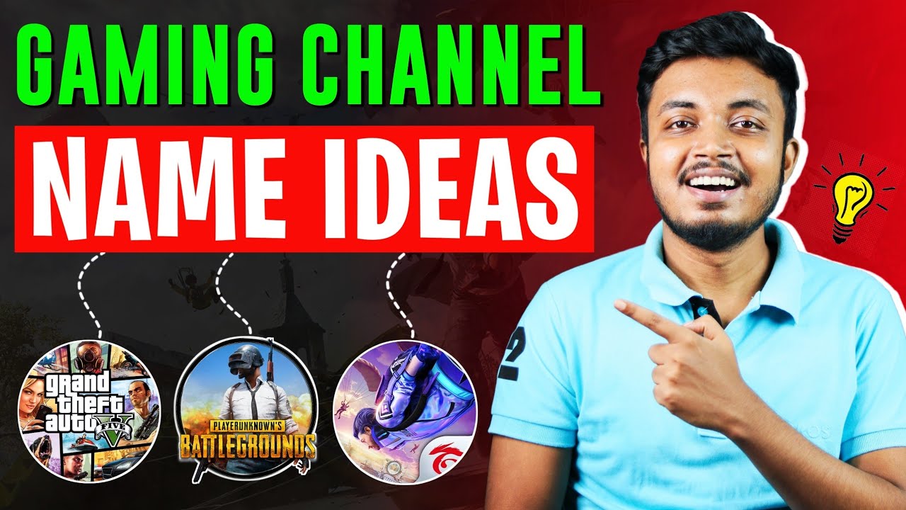 Gaming Channel Name Ideas 2023 | YouTube Channel Name Ideas💡