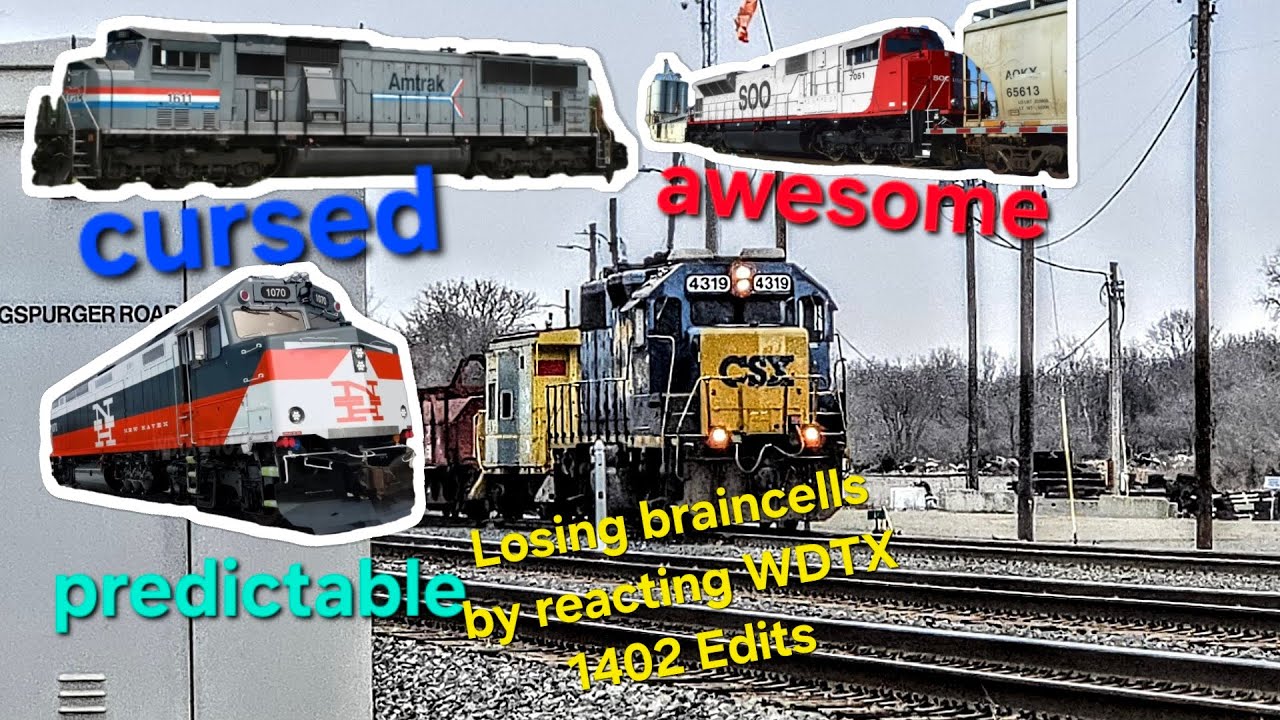 Reacting to WDTX 1402 Train Edits
