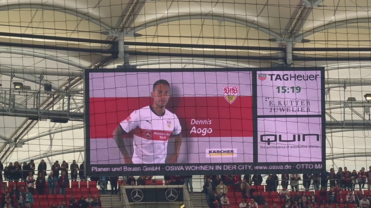 VfB vs. HSV - Mannschaftsaufstellung VfB (2018 live @ Mercedes-Benz Arena - Stuttgart)