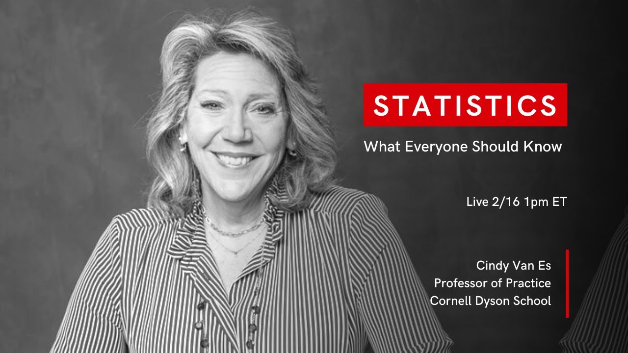 Statistics: What Everyone Should Know