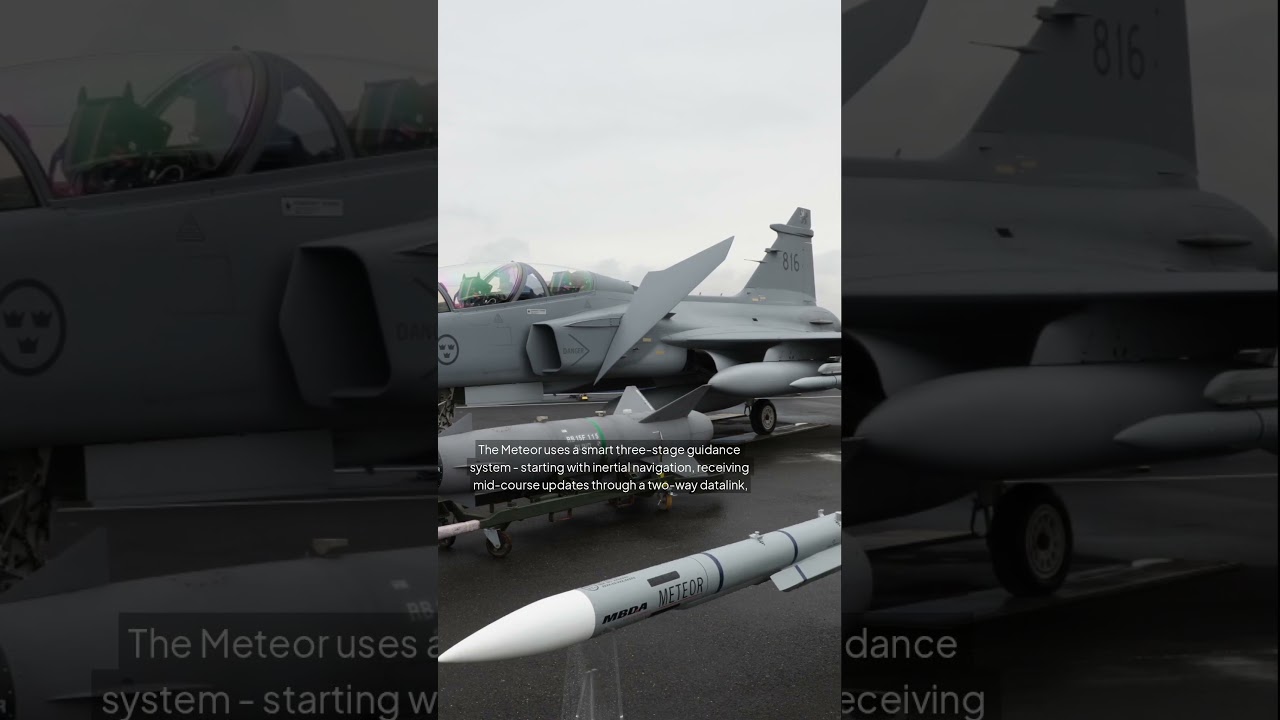 The Meteor Missile - Europe's Dominant Air To Air BVR Missile
