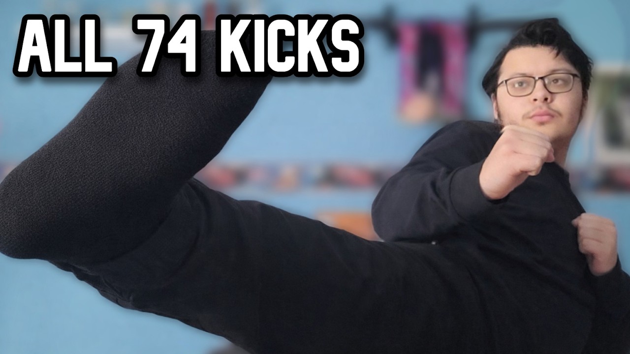 Every KICK in KENPO Karate! (Easiest to Hardest)