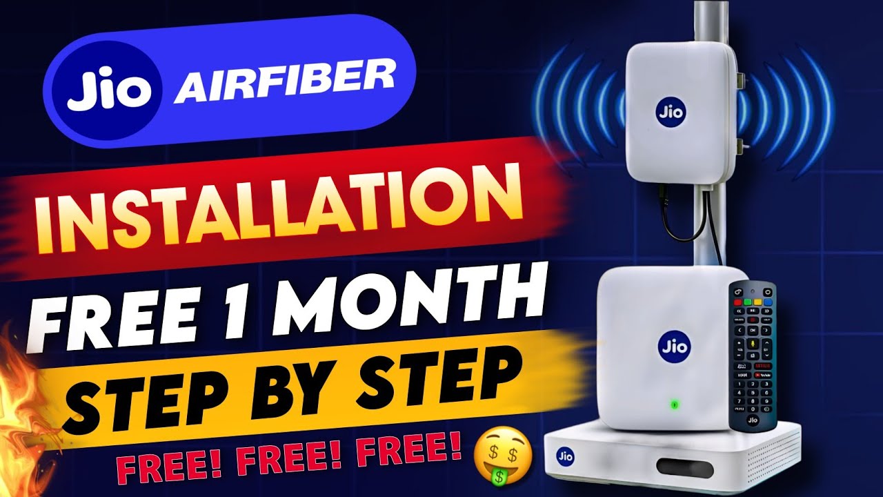Jio AirFiber 50 Days FREE Full Process🤑 Activation & Installation✅ | Jio AirFiber Kaise Lagwaye 2026