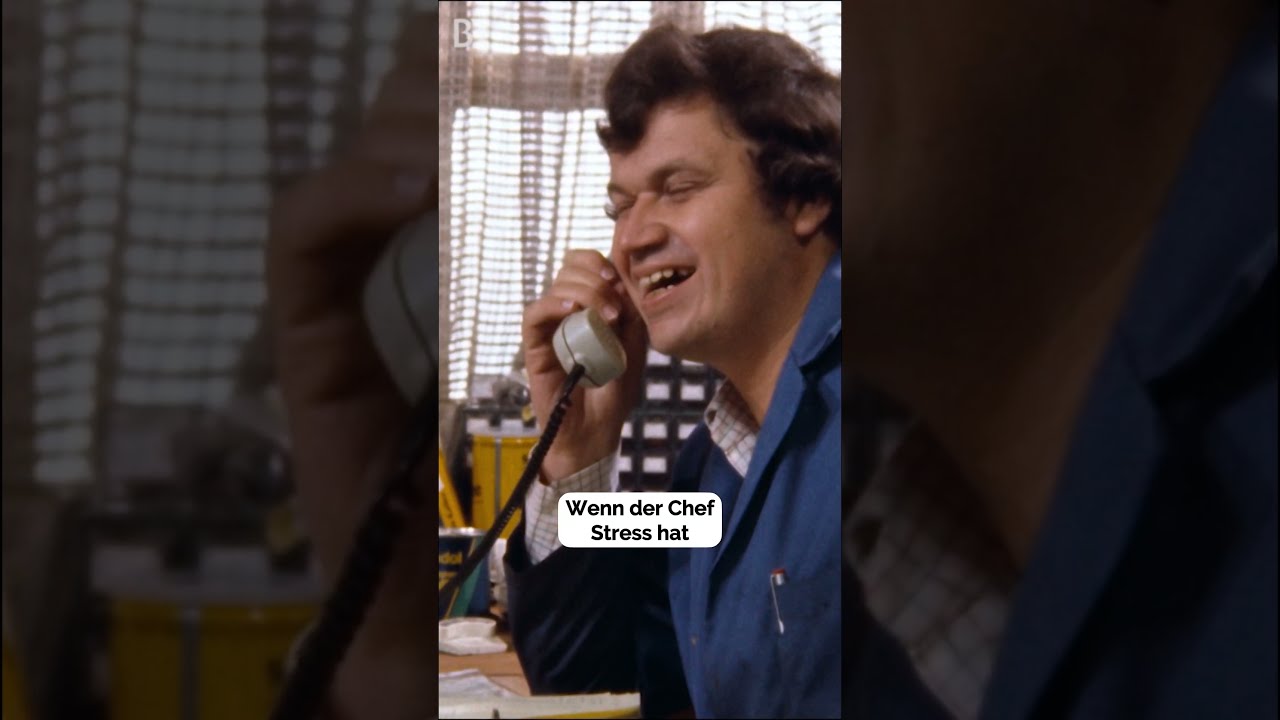 Wenn der Chef Stress hat | Gerhard Polt |&nbsp;BR Kabarett & Comedy | #shorts