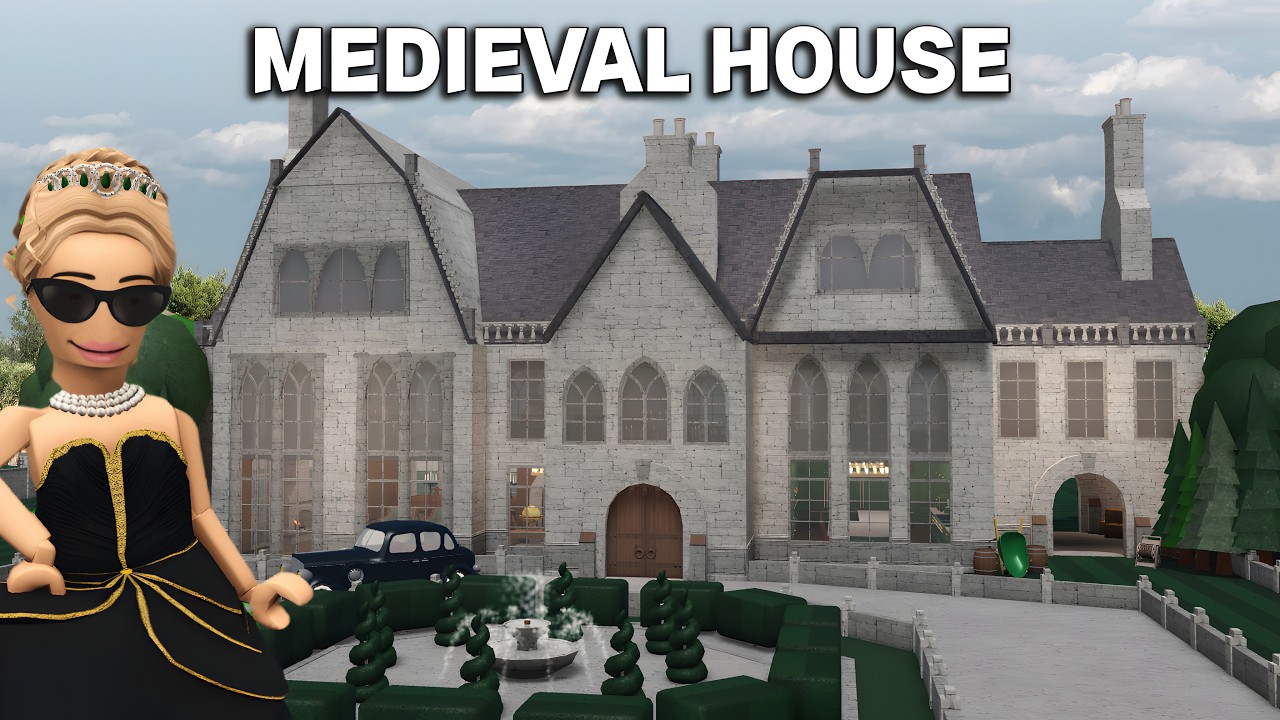 I BUILT A MEDIEVAL MANSION IN BLOXBURG