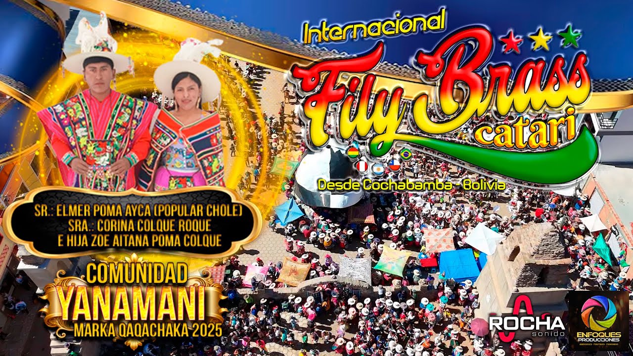 Fily Brass Catari en vivo Comunidad Yanamani Festividad San francisco de Asis - Qaqachaka 2025