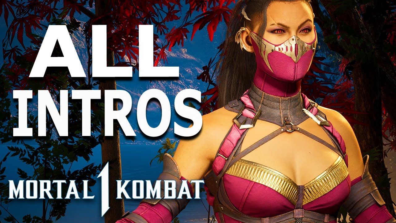 MORTAL KOMBAT 1 Mileena All Intros Dialogue Character Banter MK1