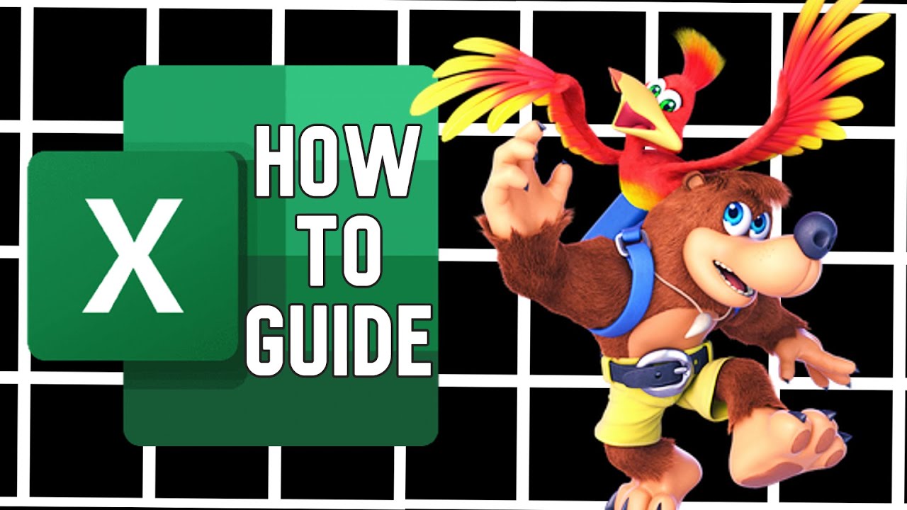 How to make a Platformer Game in EXCEL - Game Dev