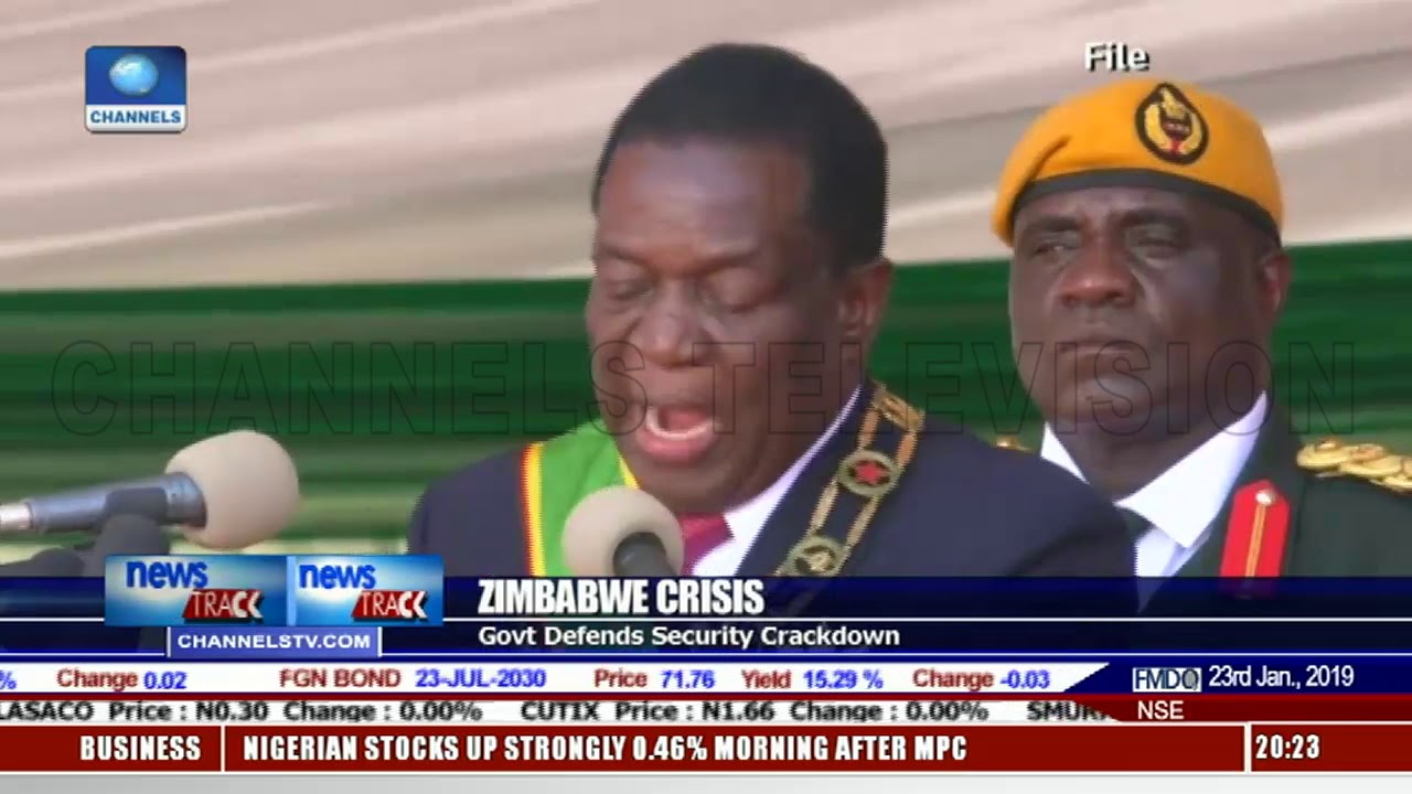 Zimbabwe Govt Defends Security Crackdown