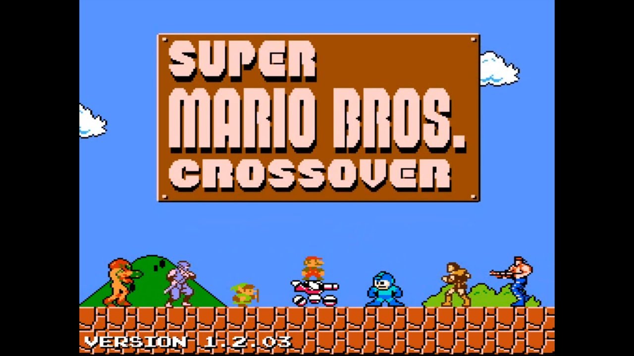 Super Mario Bros. Crossover (полное прохождение)