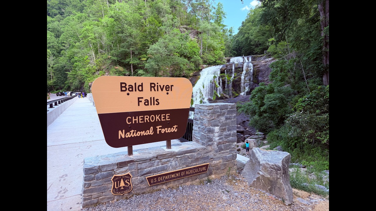 Bald River Falls | One of Tennessee's Most Beautiful Waterfalls Near Tellico Plains