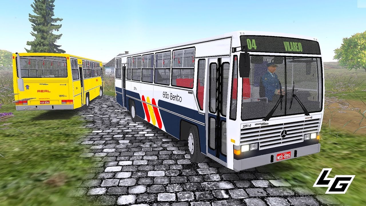 🔴[OMSI 2] Caio Vitoria MB OF-1318 +G27 - Mapa Vale dos Platanos 2.0