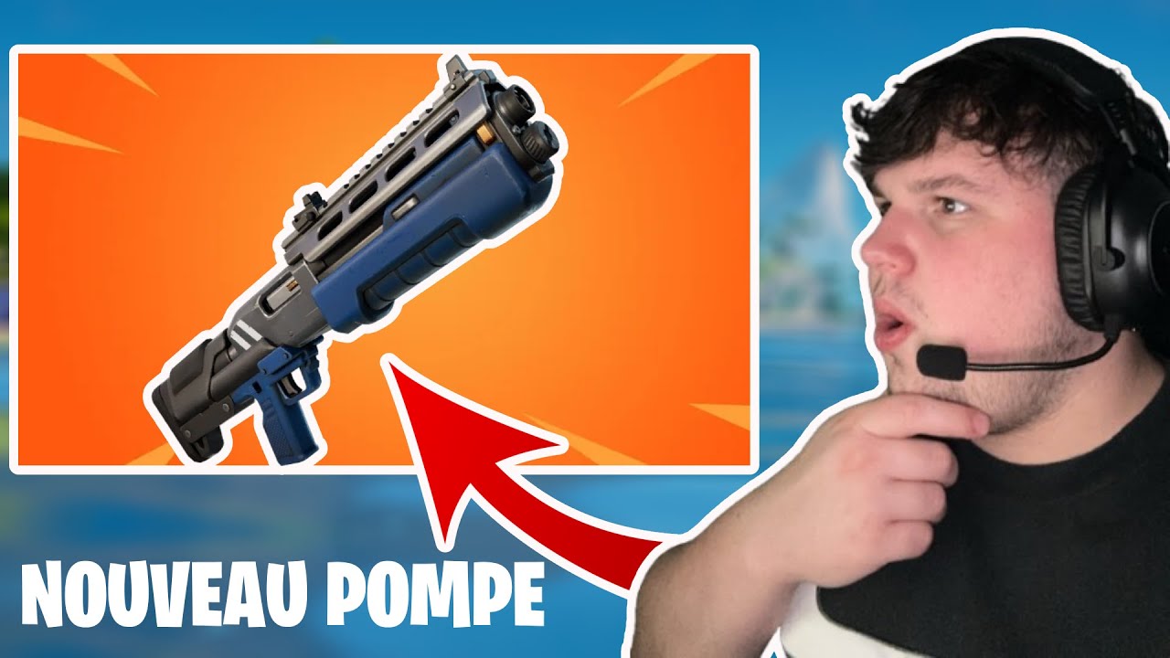 JE TEST LE NOUVEAU POMPE DU CHAPITRE 7 SUR FORTNITE !! (il est incroyable)