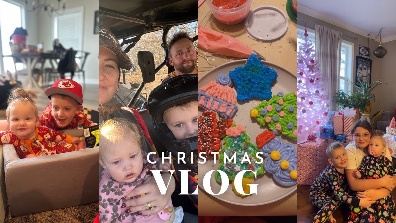 CHRISTMAS 2025 VLOG!!! + weekend after + sunshine & dirtbikes + organization of toys | calli gebken 