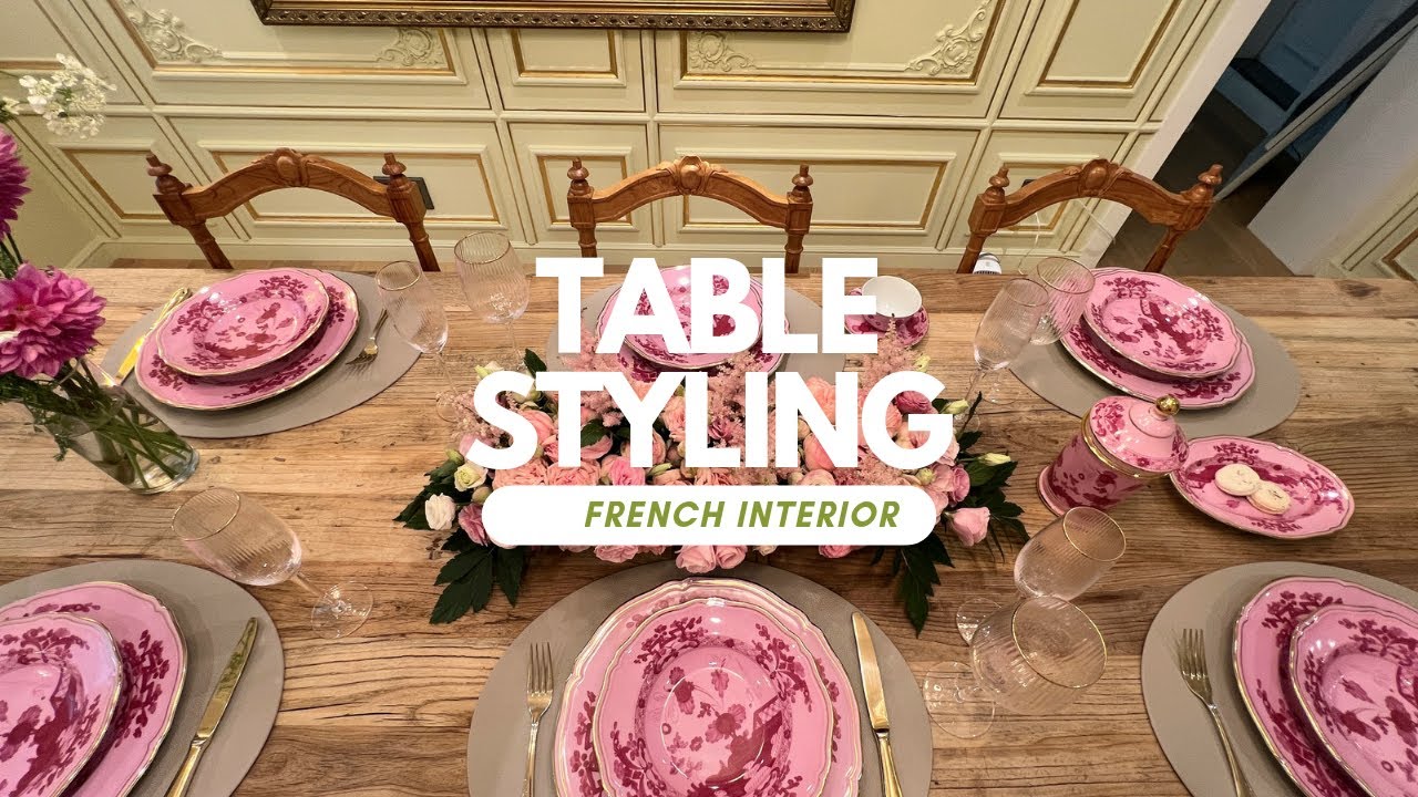 핑크핑크하게 테이블세팅 해봤어요  지노리,핑크테이블웨어,테이블세팅,핑크테이블