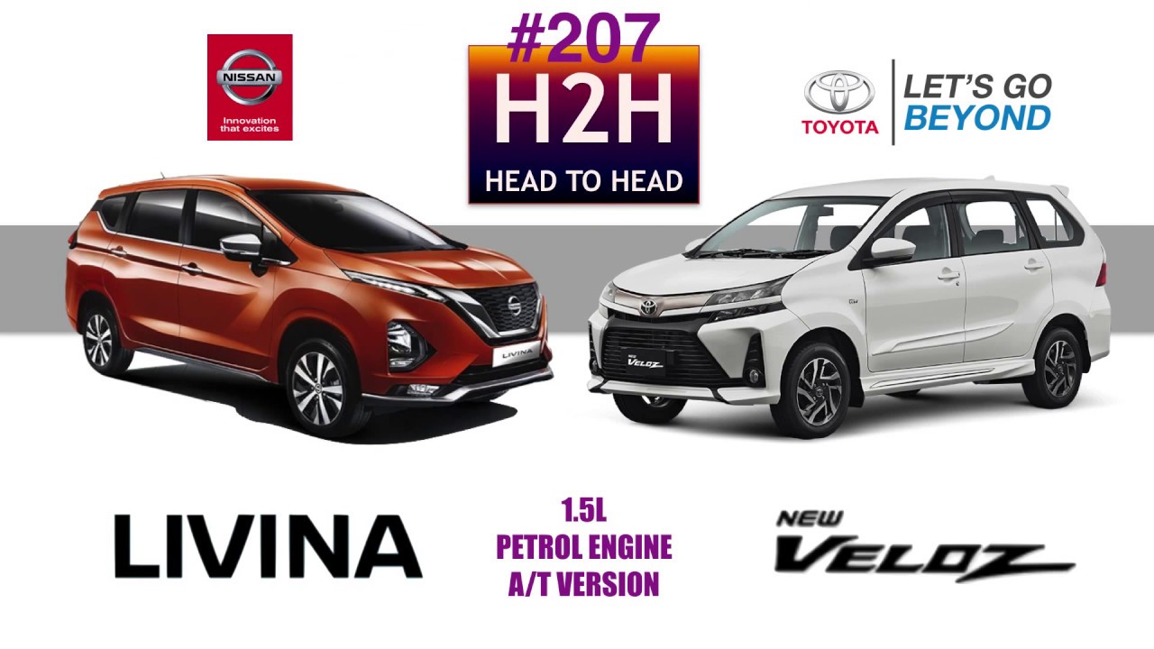 H2H #207 Nissan LIVINA vs Toyota NEW VELOZ