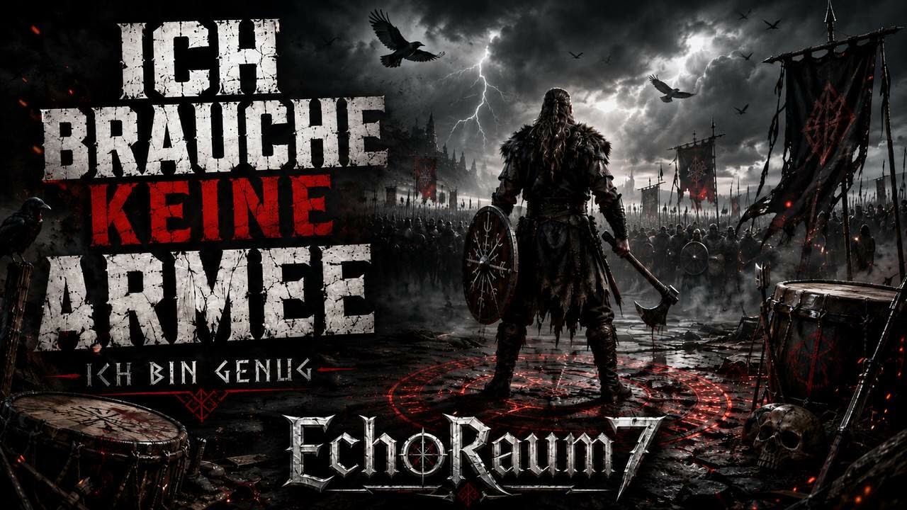 ICH BRAUCHE KEINE ARMEE  ⚔️ | Dark Viking Metal | EchoRaum7