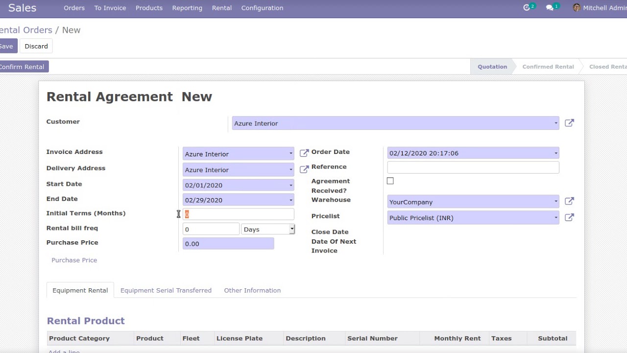 How to get Complete Rental Solution for Fleet Rental and #Machine Rental | Odoo App Feature #odoo16