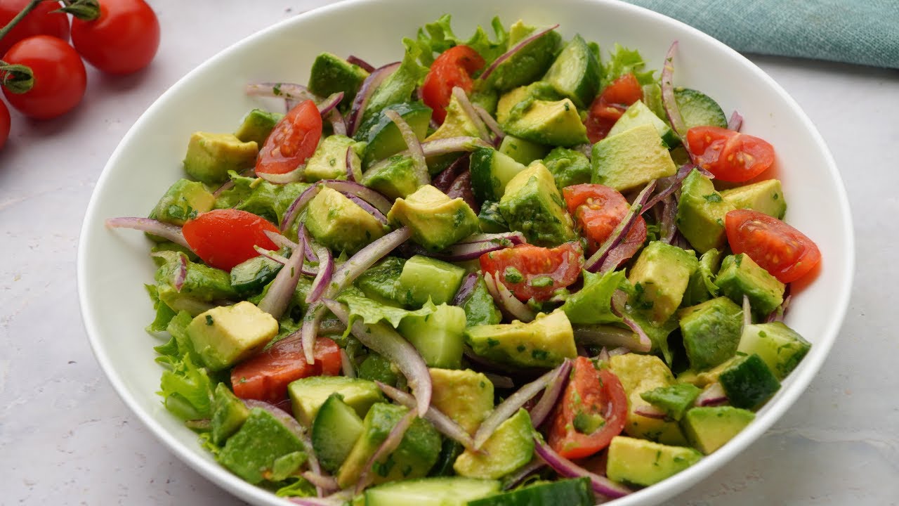 Ensalada de Palta Saludable y Deliciosa