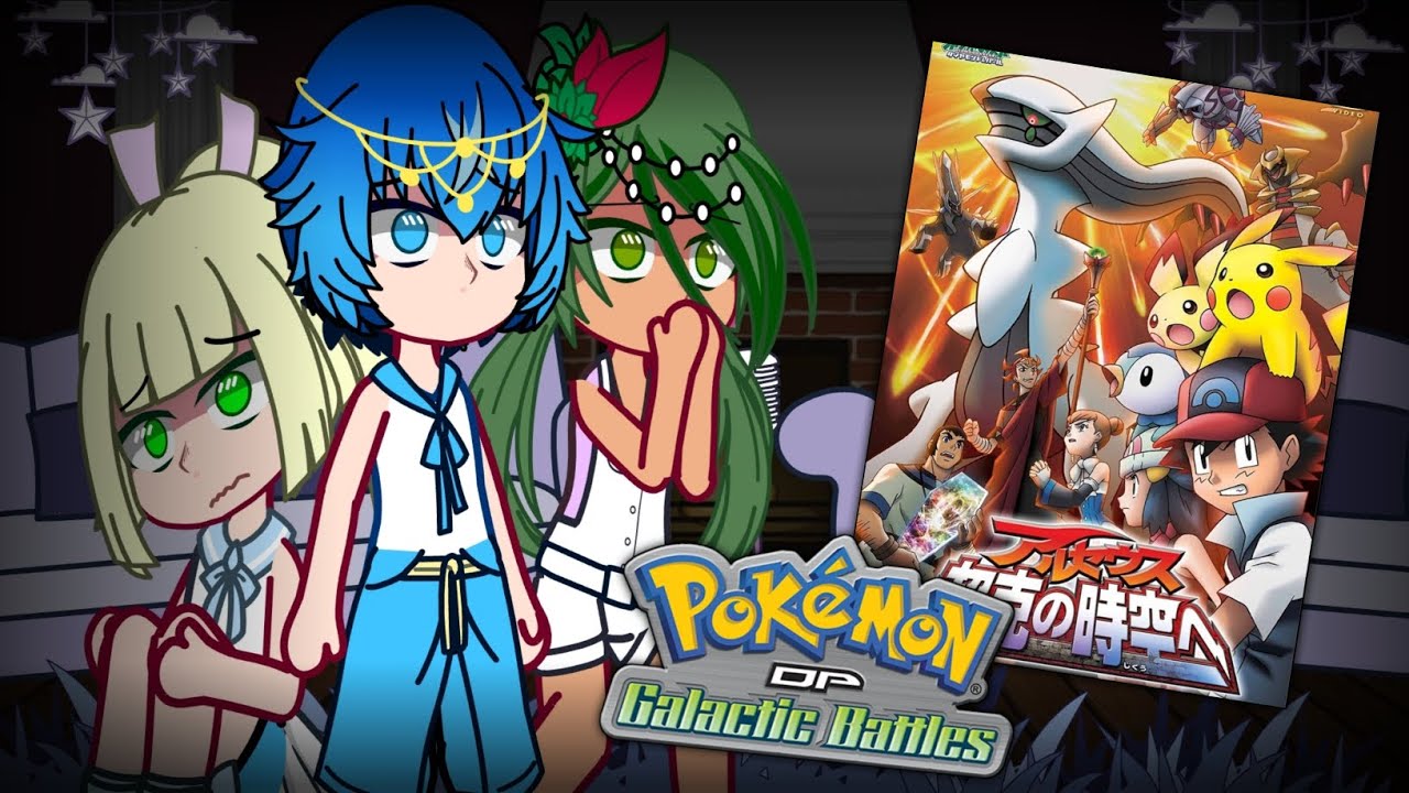 ~Pokemon Alola gang react to Ash Ketchum [ jewel of life ] | past & future | movie [ part 3 ]