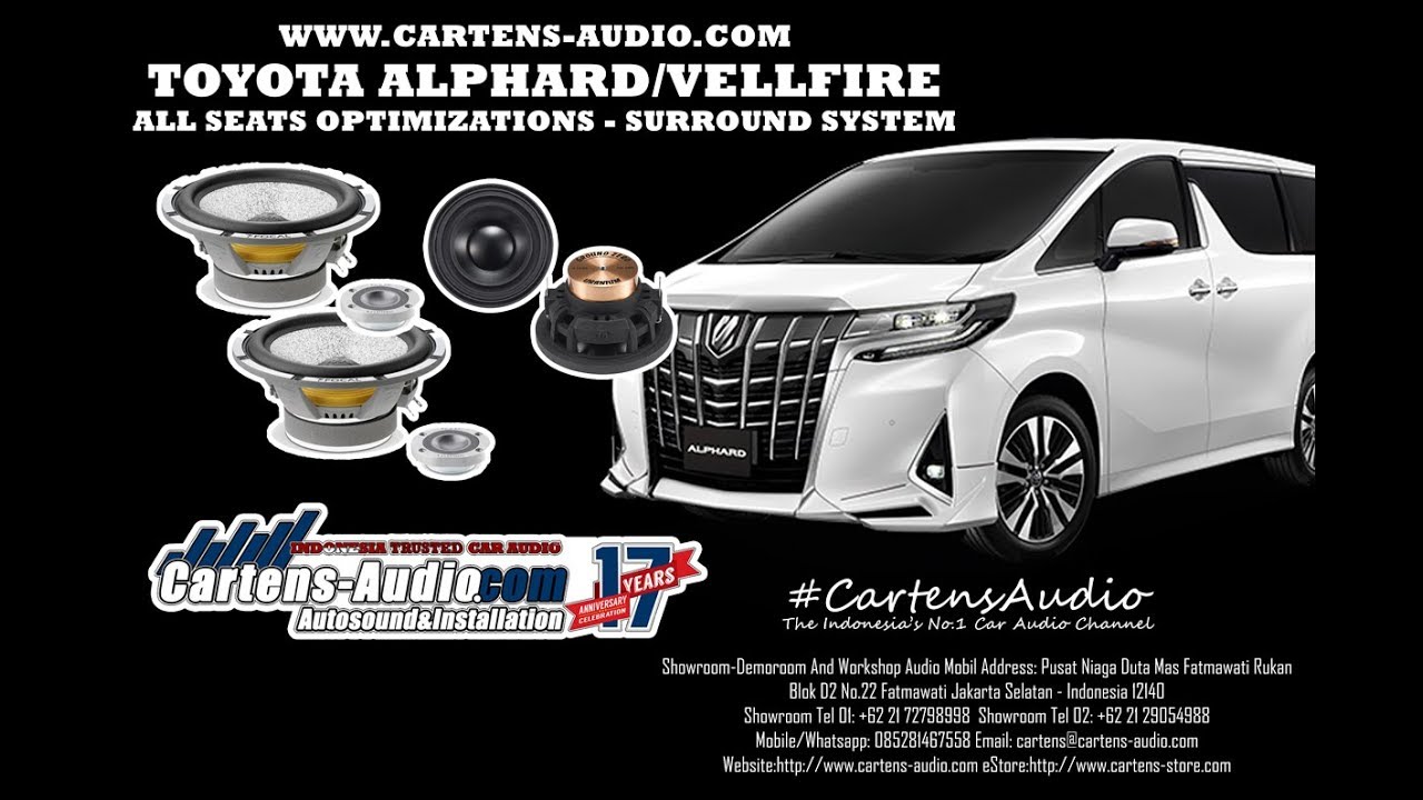 Audio Mobil TOYOTA ALPHARD | Asyik Buat Semua Penumpang - Surround System