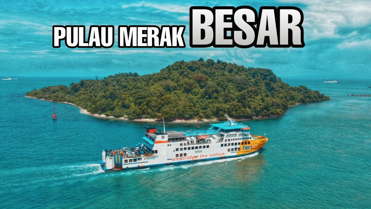 Pulau Merak BESAR ( View Drone Kota Cilegon Project )