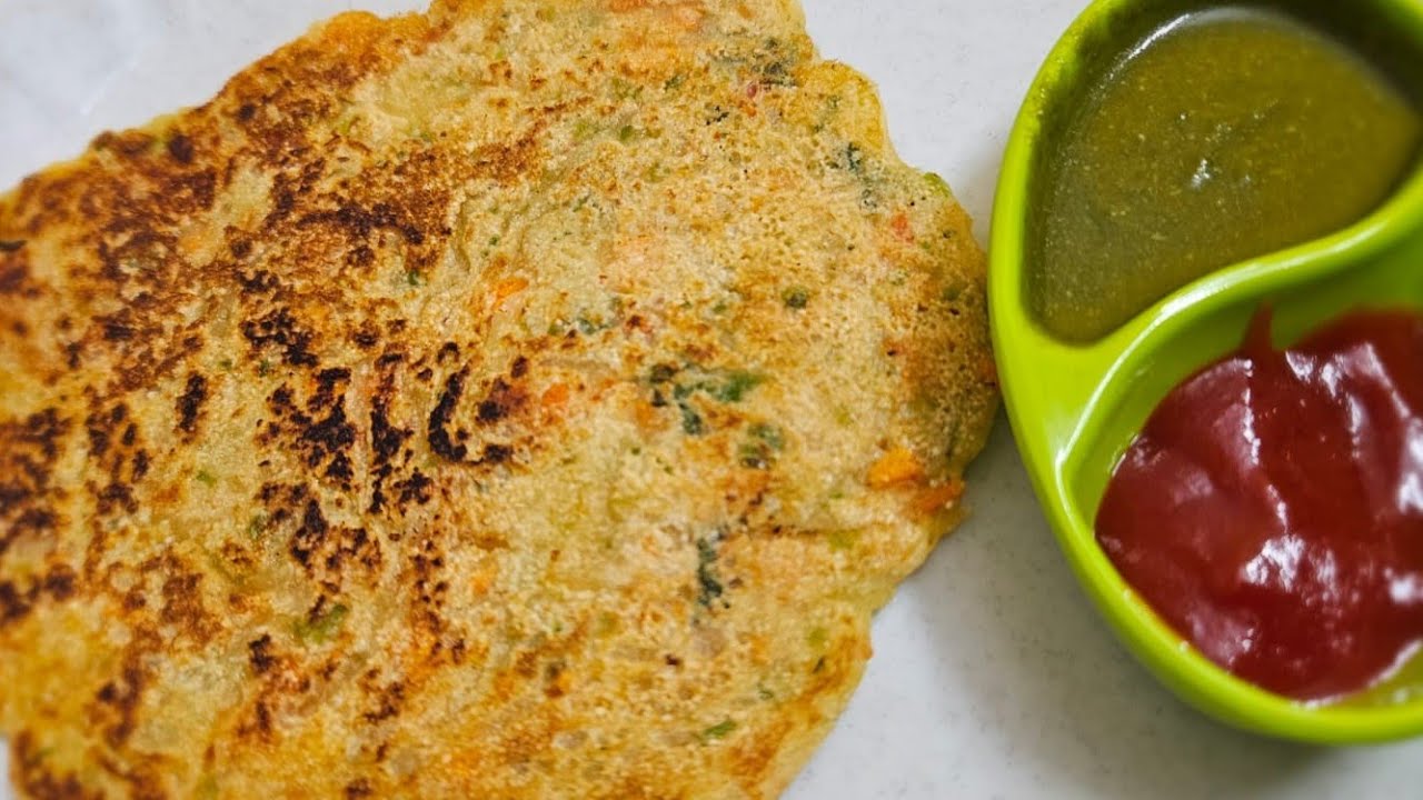 @funfood07 South Indian recipe suji vegetable   uttpam#healthybreakefast 😋👍🙏🏻🙏🏻