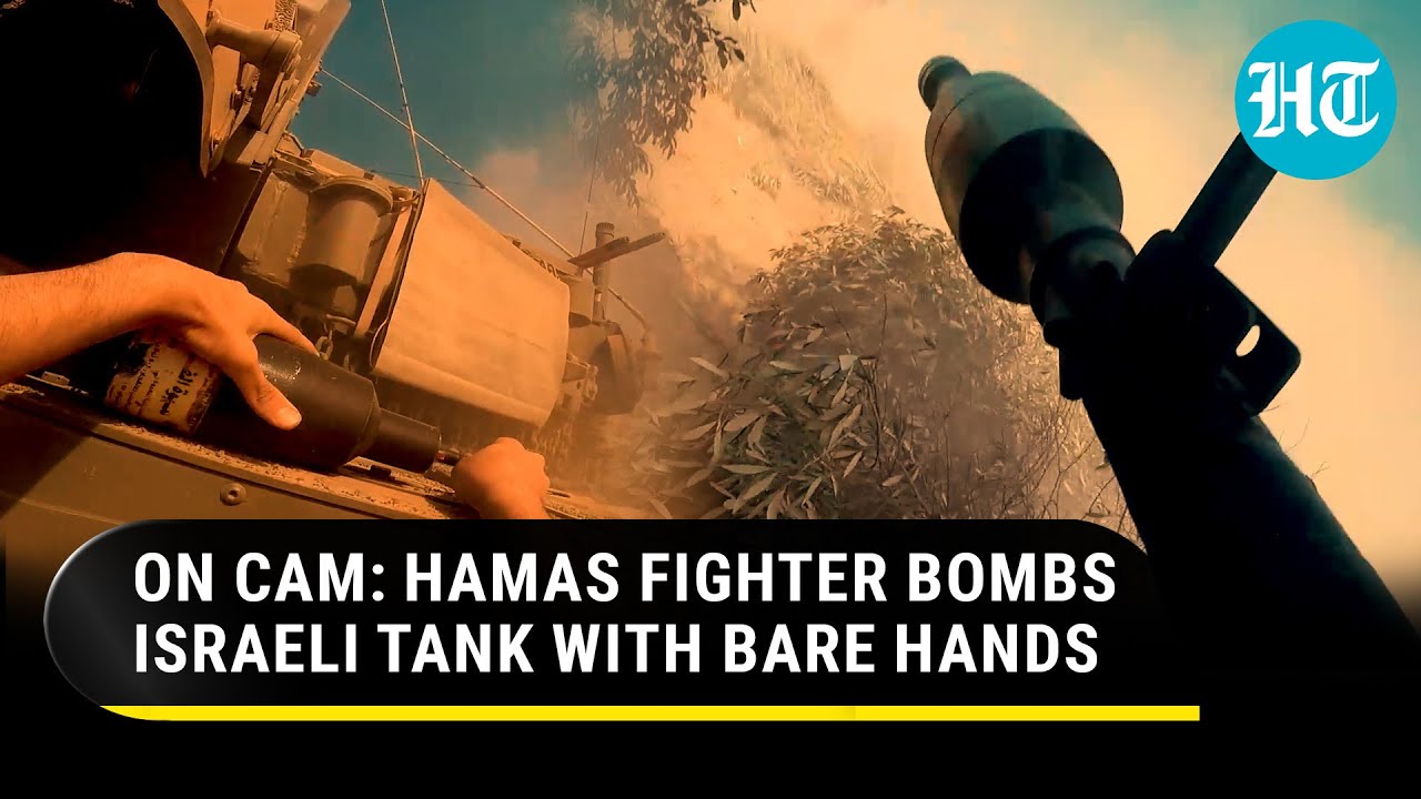 Hamas Fighter Blows up Israeli Tank In New Al-Qassam Video; Four More Soldiers Killed In Gaza
