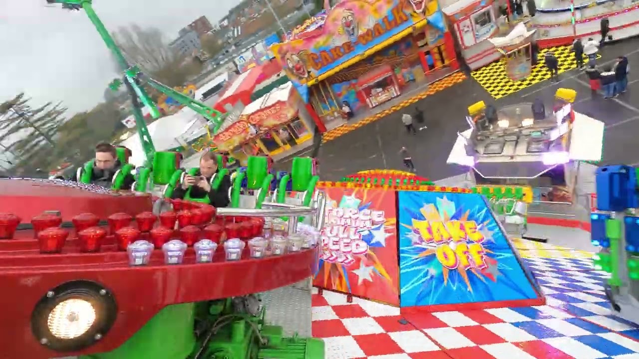 Take Off (F. Schmit) - Carnavals Kermis Aalst 2025 - POV Onride (4K)