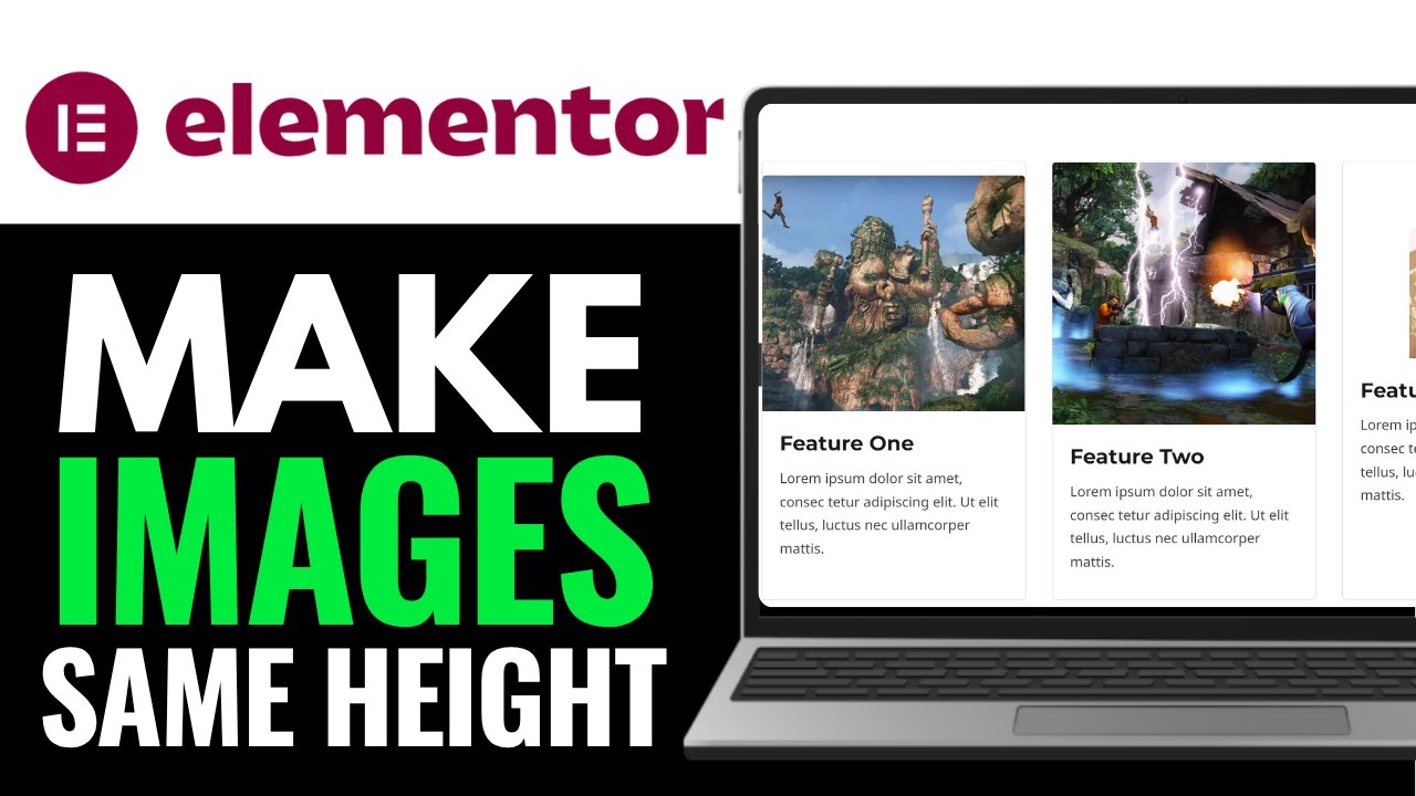 How To Make Elementor Images The Same Height 2025 (Detailed Guide)