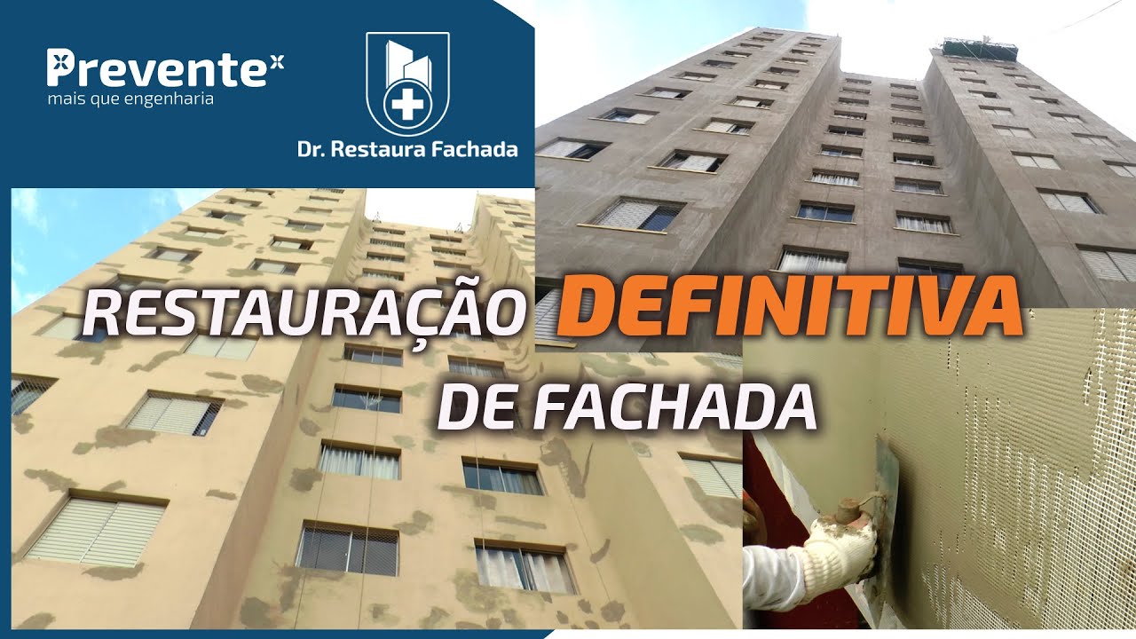 RESTAURAÇÃO DEFINITIVA DA FACHADA