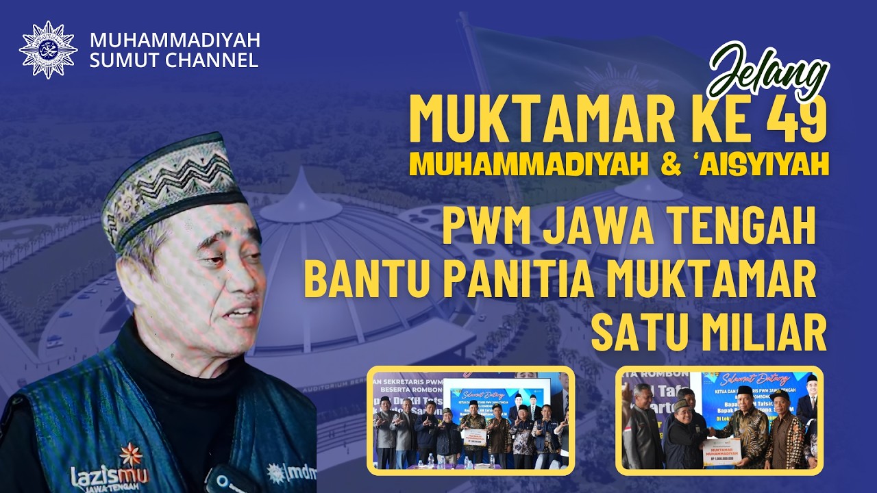 [JELANG MUKTAMAR] PWM JAWA TENGAH BANTU PANITIA MUKTAMAR SATU MILIAR