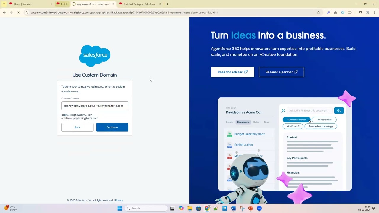 08. Установка Salesforce CPQ