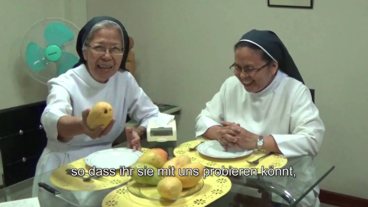 Wie Schwestern auf den Philippinen Mangos schneiden │ missio