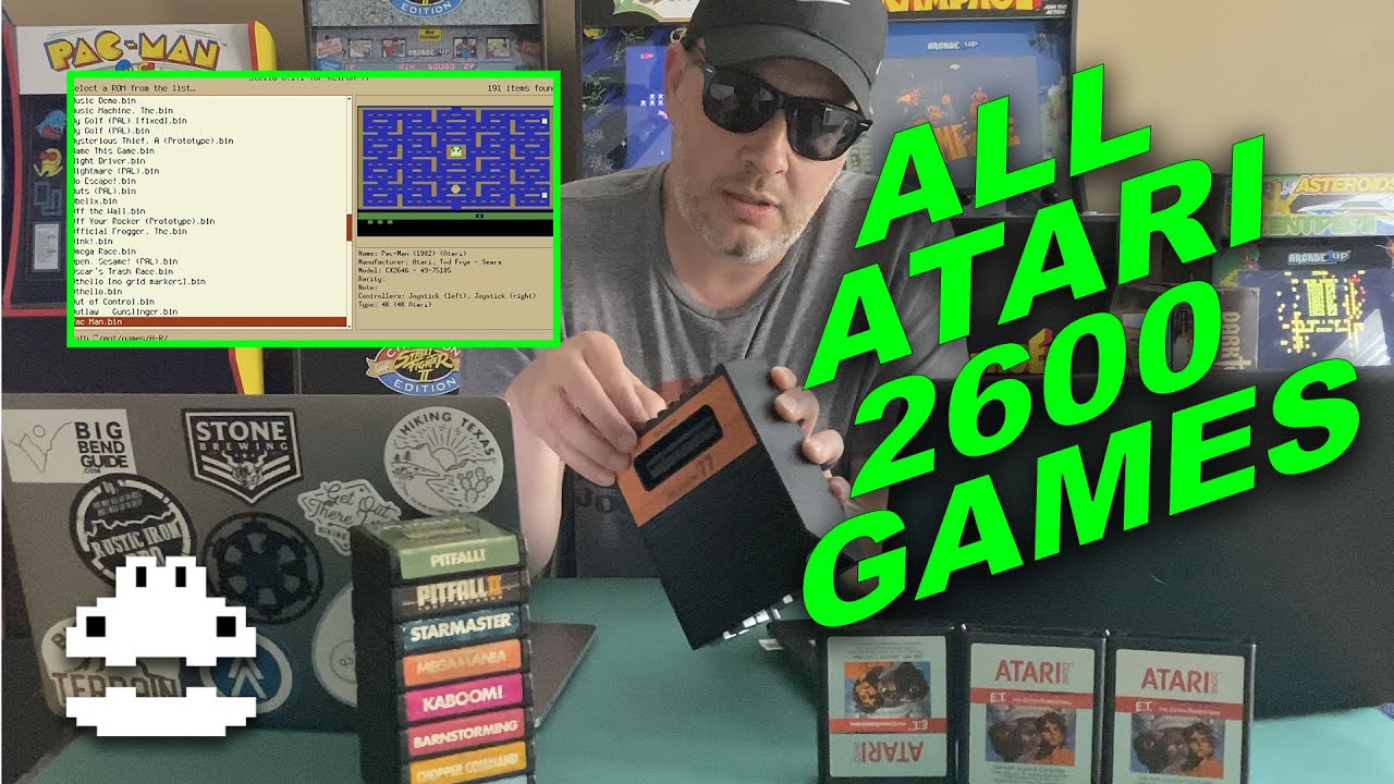 How to Install Atari 2600 ROMs onto your Hyperkin RetroN 77 - ALL THE ATARI GAMES