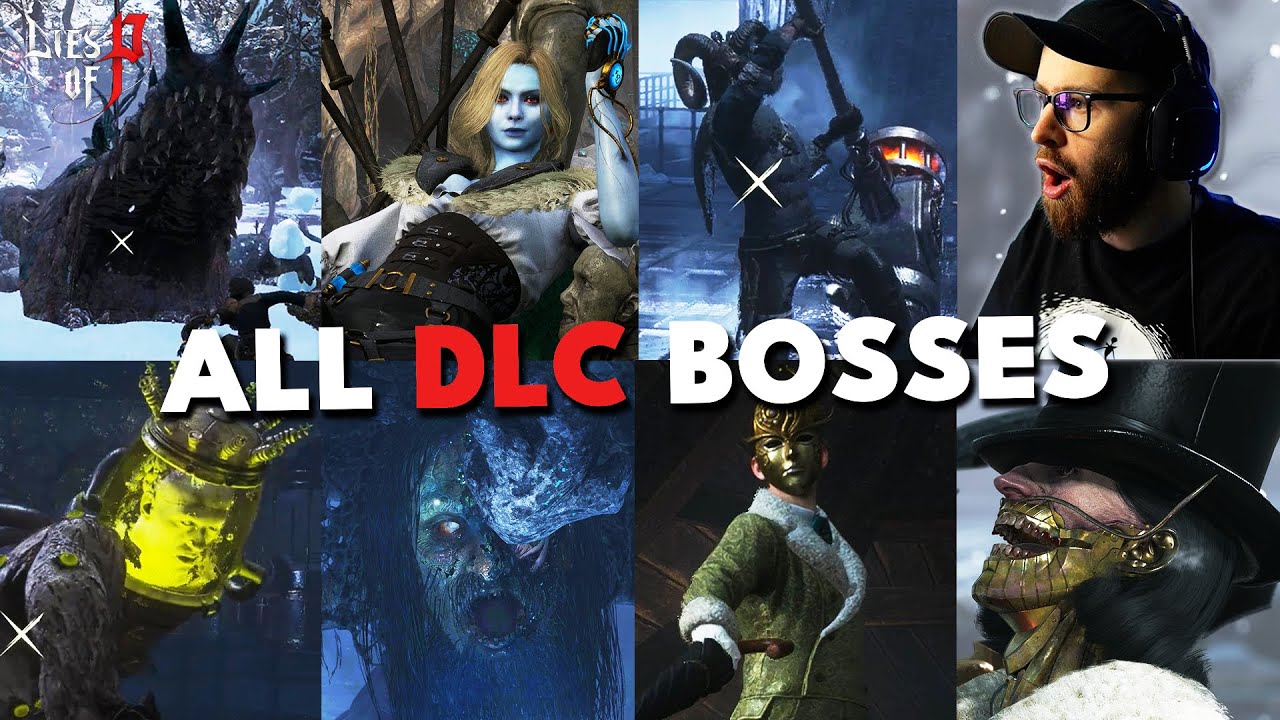 Every DLC Boss in Lies of P Overture REACTION!