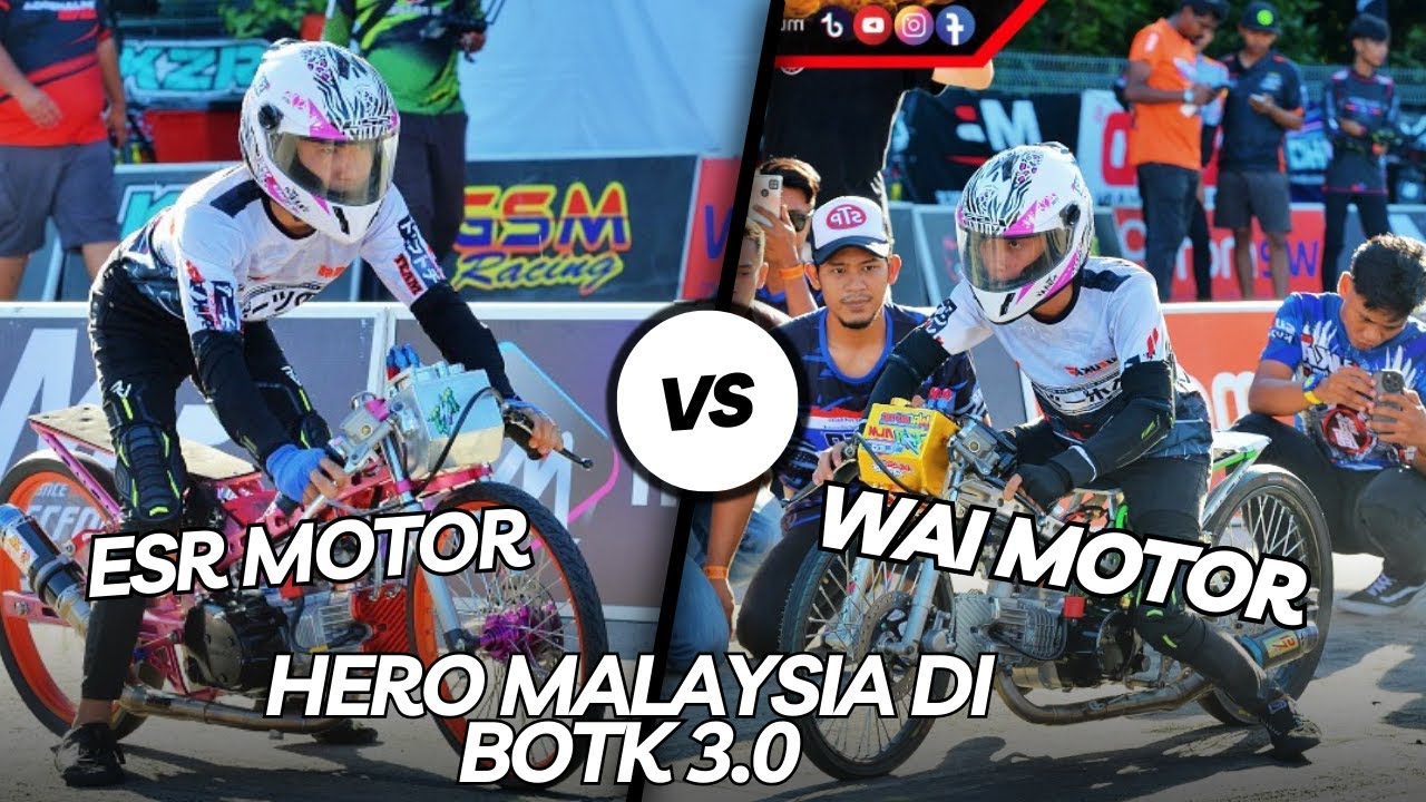 ESR MOTOR DAN WAI MOTOR VS THAILAND | THAILAND X MALAYSIA | ARM RAYONG CEMERLANG