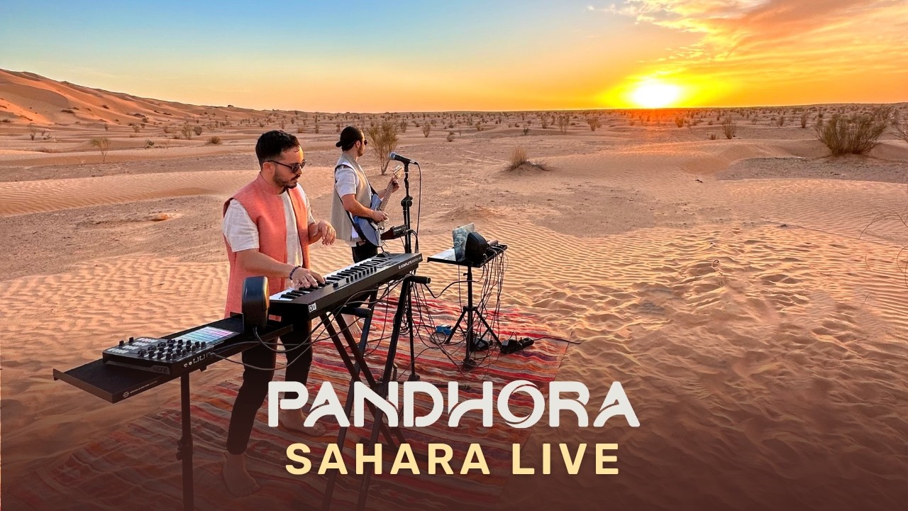 Pandhora Live in the SAHARA Desert, Tunisia 2023