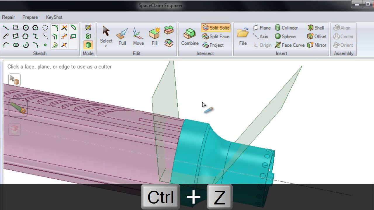 SpaceClaim Intersect Intermediate Tutorial