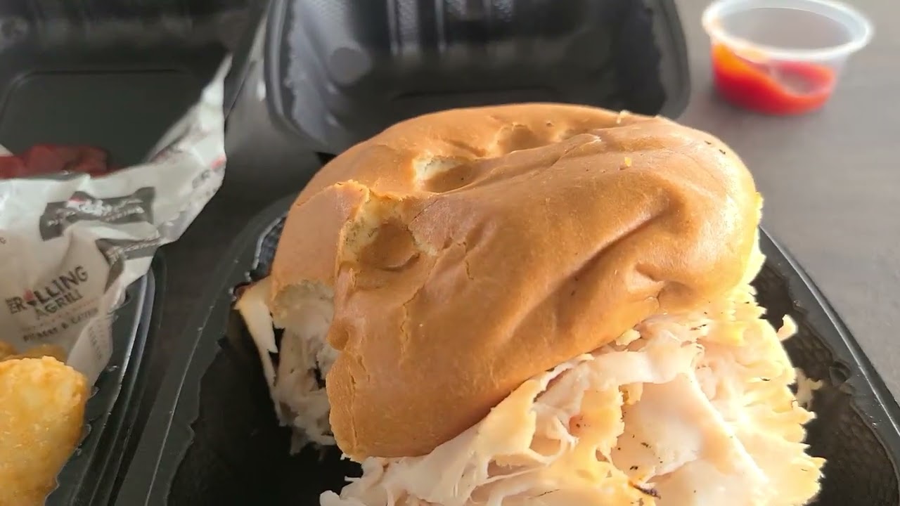Pit Turkey Sandwich Review- Rolling Grill Perry Hall Md