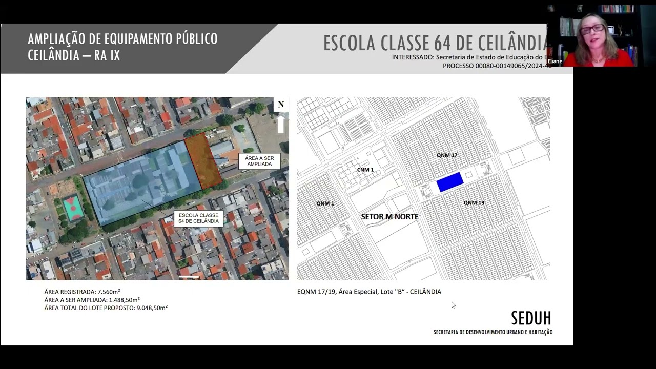 Audiência Pública sobre ampliação e regularização de equipamentos públicos em Ceilândia/Taguatinga.