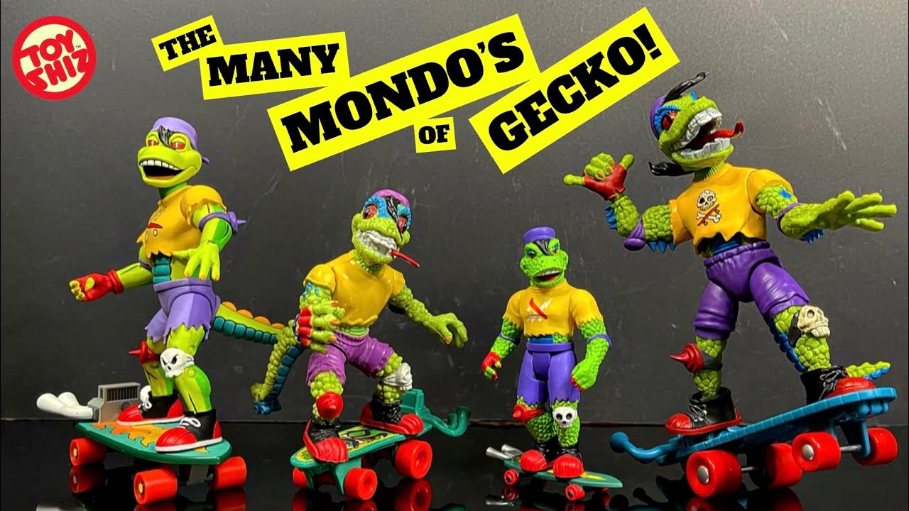 1988-2022 МНОЖЕСТВО МОНДО ГЕККО! | Черепашки-ниндзя