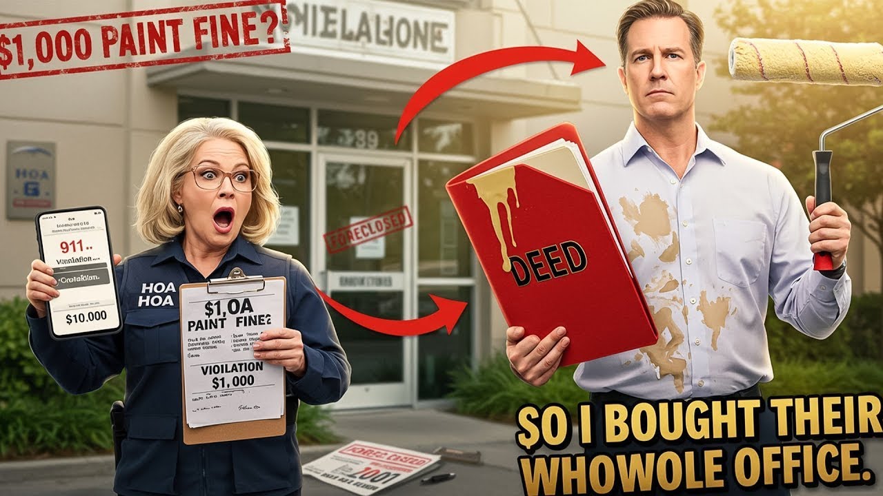 HOA Fined Me $1,000 Over Paint — So I Bought Their Office